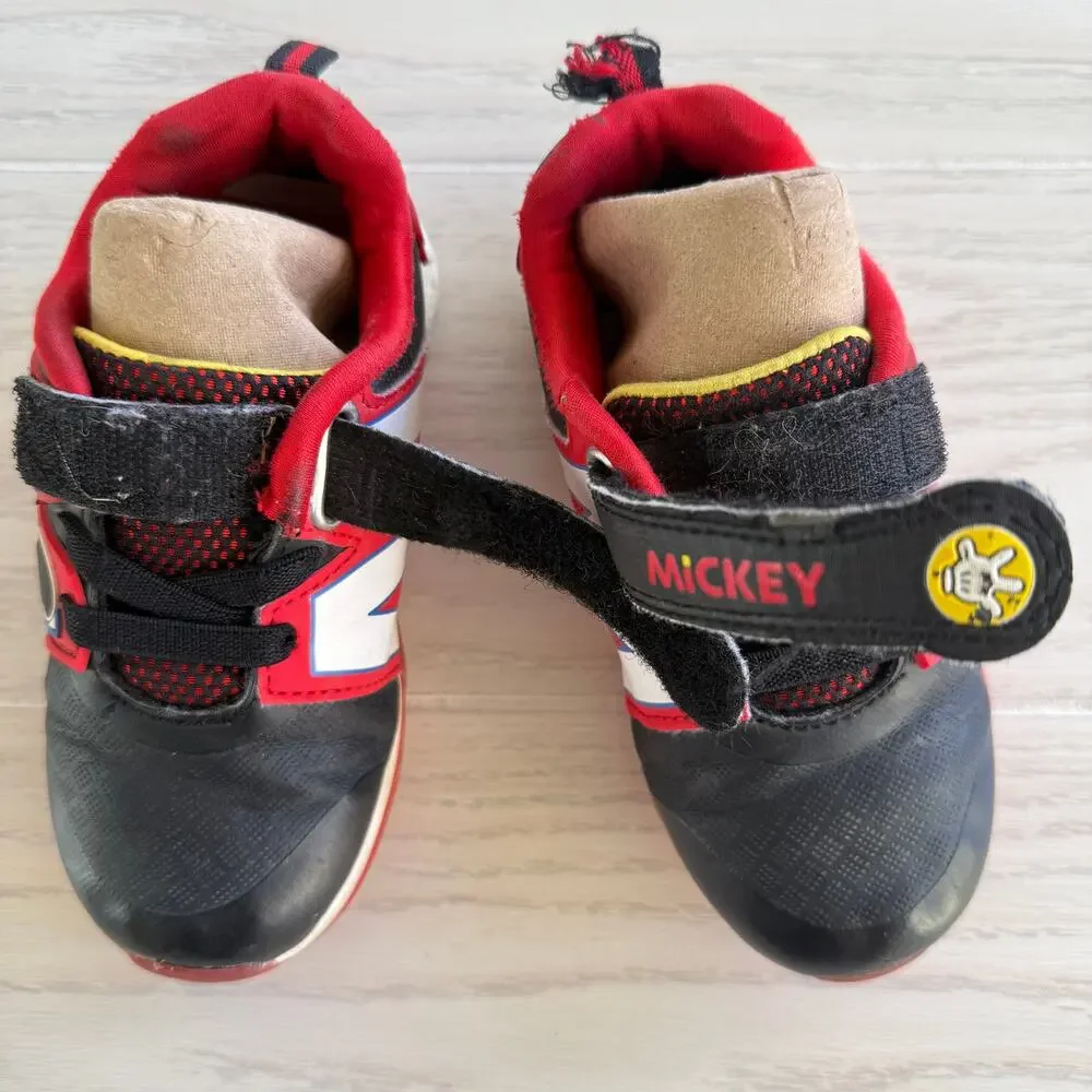 Disney Mickey Mouse Toddler Boys Size 10 Hook Loop Sneakers